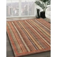 thumbnail image 2 of Ahgly Company Indoor Square Abstract Light Copper Gold Area Rugs, 6' Square, 2 of 2