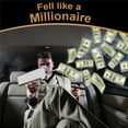 thumbnail image 6 of Money Guns Shooter 18K Silver Plating with 100 Pcs Fake Money  Make It Rain Dollar Bills Cash Cannon for Party Nightclub Birthday Christmas Wedding Movie Playing Toy Guns, 6 of 8