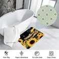itdsatrgt Crocodile Star Sunflower Indoor Door Mat, NonSlip Absorbent