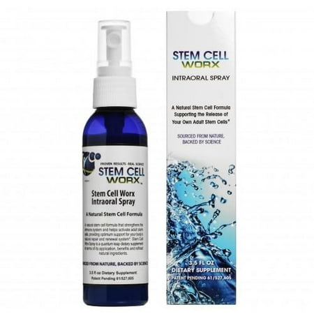 Stem Cell Worx Intraoral Spray Supplement - 3.5 FL (Best Foods For Stem Cell Growth)
