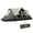 Dark Green, variant on Outsunny Camping Tent, 6-8 Person Tent with 2 Bedroom, Dark Grey