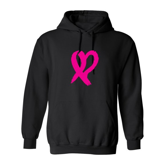 Ribbon Heart Sarcastic Humor Novelty Funny Men's Hoodies