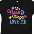 thumbnail image 4 of Inktastic My Nana and Papa Love Me with Hearts Boys or Girls Toddler T-Shirt, 4 of 5