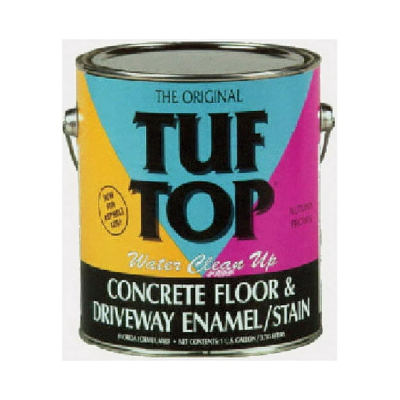 Tuf-Top Semi-Gloss Clear Water-Based Latex Floor and Driveway Sealer 1 gal