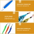 thumbnail image 3 of Model,Set Caterpillar Cat Stick Ball Rod Endless Model Cat Hair Toy Set - Cat Hair Ball Stick Endless Head Cat Caterpillar Feather - Model Cat Set Head Hair Model 14pcs Feather Head Rod Cat Dazzduo, 3 of 6