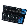 7 Channel Sound Mixer USB Bluetooth Clear Sound XLR 6.35mm RCA