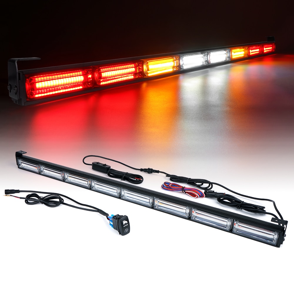 Xprite LZ Series 36" Offroad Rear Chase COB LED Strobe Light Bar