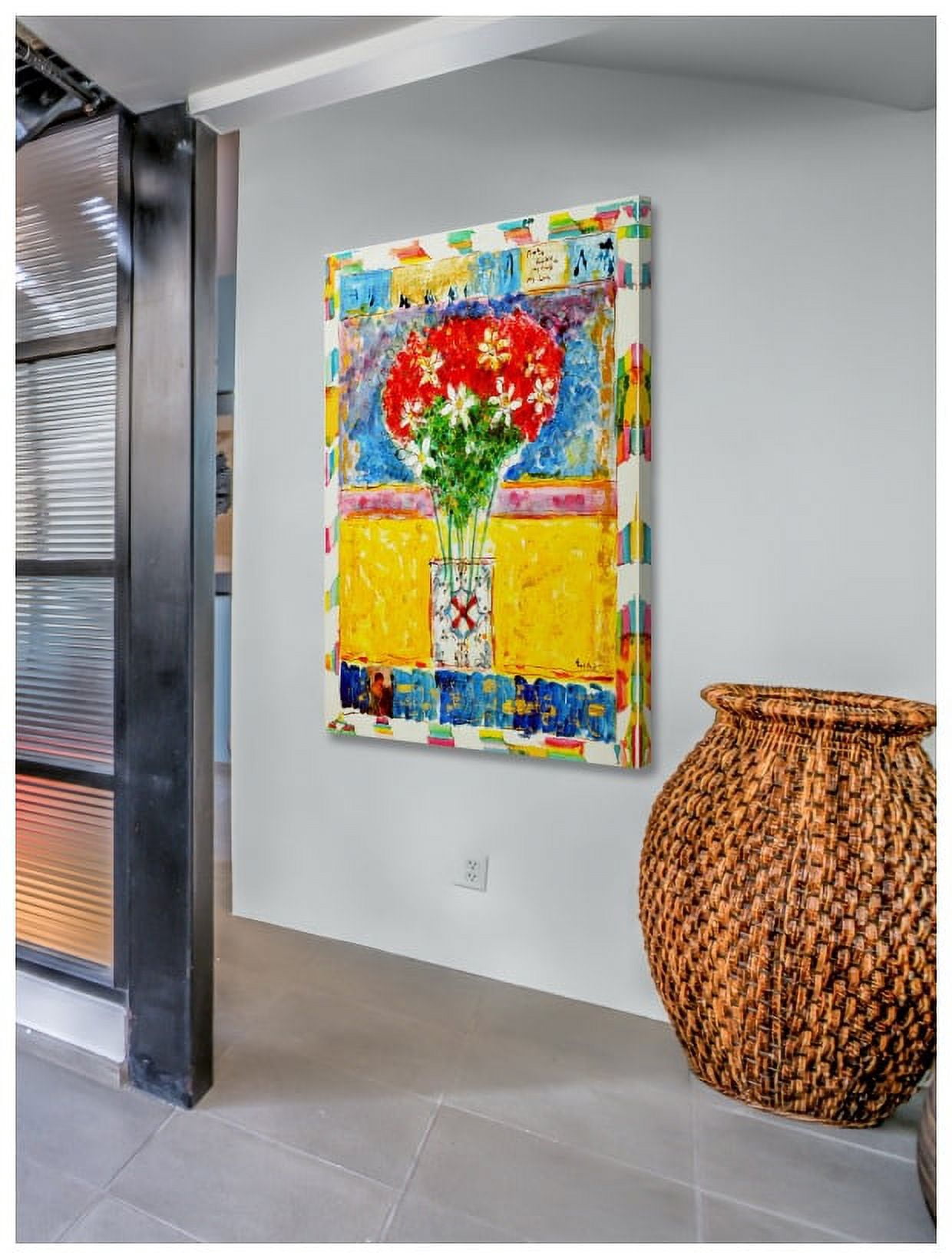 Marmont Hill "Beloved Bouquet Version 2" by Wayne Ensrud Painting Print on Canvas