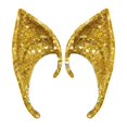 thumbnail image 1 of 1 par de orejas de elfo de hada puntiagudas para disfraz de elfo, mascarada, Halloween, foto, oreja en vivo Dorado 10cm, 1 of 9