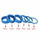 thumbnail image 3 of 6 uds CANSUCC MTB bicicleta auriculares horquilla delantera arandelas espaciadores junta (azul), 3 of 6