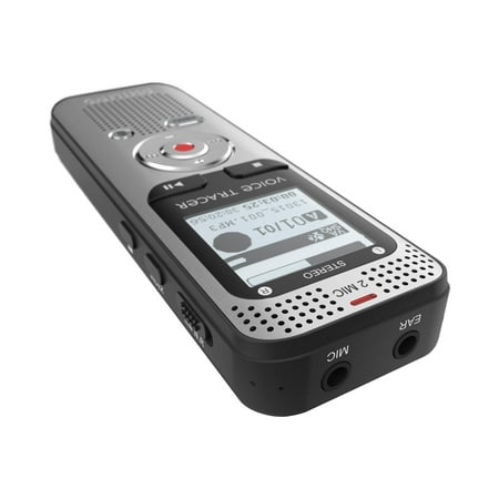 Philips - VoiceTracer DVT2015 8GB Voice Recorder with Sembly Cloud Speech-to-Text Software