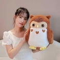 thumbnail image 4 of Owl Stuffed Animal Stuffed Owl Plush Toy 12inch Huggable Owl Plush Owl For Babies Toddlers Kids Owl Stuffed Animal Doll, 4 of 5
