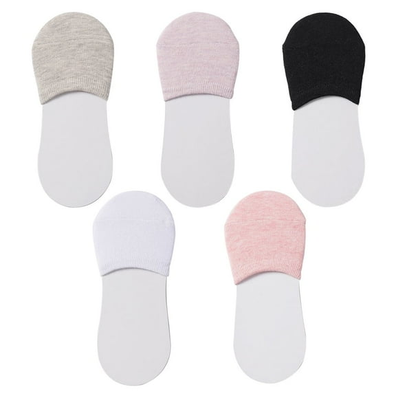 Socks for Shoes Skidproof Half Round Head Socks Socks For Forefoot Toe (Assorted Color)