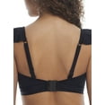 thumbnail image 2 of Women's Pour Moi 18102 Space Frill Hidden Underwire Convertible Swim Top (Black 38DD), 2 of 2