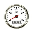 thumbnail image 1 of Car Boat Tachometer Gauge LCD Hour Meter 0-3000 4000 6000 RPM Tacho Sensor Marine Tacho Meters 12V/24V Red Backlight, 1 of 7