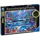 thumbnail image 1 of Ravensburger 15047 Moonlit Magic 500 Piece Glow in The Dark Puzzle para adultos - Cada pie Ravensburger Ravensburger, 1 of 2