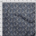 thumbnail image 3 of oneOone Polyester Lycra Fabric Leaves|Floral & Paisley Block Print Fabric BTY 56 Inch Wide, 3 of 4