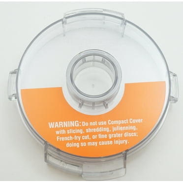 Cuisinart Food Processor Flat Cover with Cap, Tritan, DLC-116GTXT-1