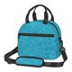thumbnail image 1 of Fotbe Blue Glitter Bolsa de Almuerzo con Estampado, Lonchera Aislada, Contenedores de Comida Reutilizables Tipo Cooler a Prueba de Fugas, 1 of 7