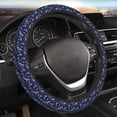 thumbnail image 5 of Xecao Hawaiian Style patten Stretch Elastic Steering Wheel Cover, fits all vehicles, 15-inch diameter, 5 of 6