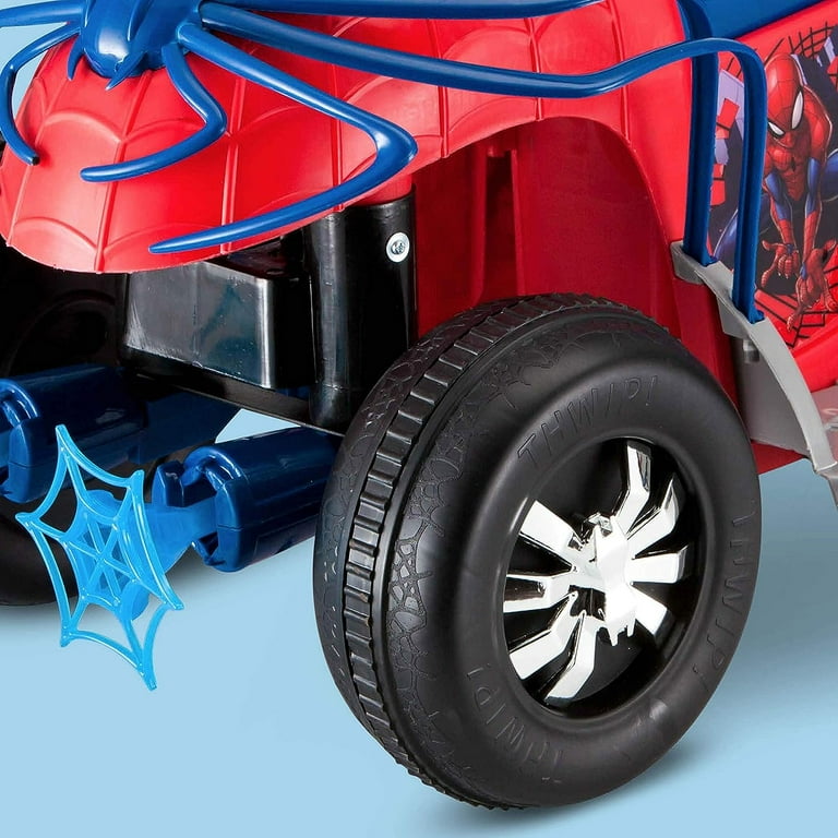 Spider Man 6V Quad Powered Ride On Red