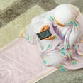 thumbnail image 3 of Intriguing Flannel Carpets Eid Festival Traditional Rugs Prayer Kneeling Mats Quality Carpets For Arabic Celebrations Pack of Throw Blankets Throw with Foot Pocket for Adults Small Carpets Throw, 3 of 3