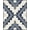 Navy Blue, Pattern 1, variant on ODIKA Herringbone Distressed Vintage Diagonal Stripes Interlocking for Entryway, Kitchen, Mudroom, Stain Resistant Flatwoven