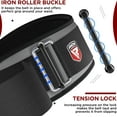 thumbnail image 2 of RDX Weight Lifting Belt, 6 Inch Curved Padded Back Lumbar Support, Functional Fitness Strength Training, Core Exercise Workout Bodybuilding Powerlifting Deadlifts Squats, Home Gym Equipment, 2 of 8