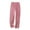 Red, variant on Wenyuyu Women's Pajama Trousers Lightweight Elastic High Waist Homewear Pants Lounge Comfort Solid Color Ribbed Knit Pants