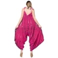 thumbnail image 5 of HAPPY BAY Women's Overall Jumpsuits Casual Loose Fit Playsuit US 14-16W Pink-C137, 5 of 5