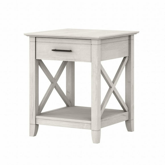 Bush Furniture Key West End Table with Storage