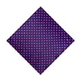 thumbnail image 1 of Qarigey Pañuelo pequeño Accesorios de ropa Diseño de lunares Pañuelo de mujer Pañuelo para empresa Casa Viajes Compras Púrpura Type1 NO1, 1 of 6