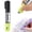 Black, variant on 2-in-1 Privacy Thermal Paper Eraser Pen with Cutter, Quick Ink Remover for Labels Packages Documents, 1 Pen