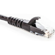 LINKOMM RJ45 Cat6 Network Ethernet Patch Cable, 10 Feet, Black