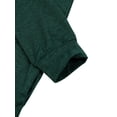 thumbnail image 4 of TWZH Women Monday Sunday Sunflower Print Round Neck Long Sleeve Pocket T-Shirt Tops, 4 of 6