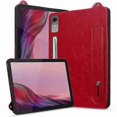 thumbnail image 5 of Compatible For Lenovo Tab P12 Case Hand Strap Kickstand Leather Tablet Cover, 5 of 5