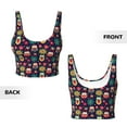 thumbnail image 6 of Rateoe Cute Animal Print Womens' Sports Bras Scoop Neck Sports Vest- Padded U Back Seamless High Impact Support, 6 of 7