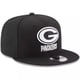 thumbnail image 3 of Gorra Snapback New Era NFL 9FIFTY Green Bay Packers, color blanco y negro, 3 of 5