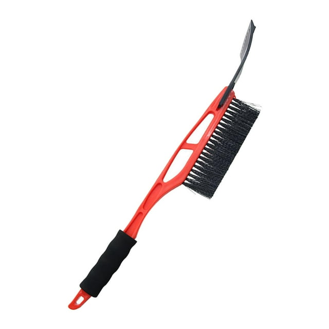 para hielo y para nieve con empuñadura ergonómica de limpieza de parabrisas Rojo Cola cepillo de nieve