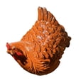 thumbnail image 2 of Garden Chicken Fence Decor Ornament, Farmyard Hen Fence Peeker Garden Decoration Outdoor Yard Fence Art, Decorative Chicken Fence Figurine Display for Garden Patio Balcony Yard Decor, 2 of 6