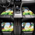 thumbnail image 6 of Lsque Mario Print 4-Piece Floor Mats, Heavy-Duty Rubber Liners, Anti-Slip Design, All-Season Automotive Protection, Vehicles, Cars, Trucks, and SUVs, 6 of 7