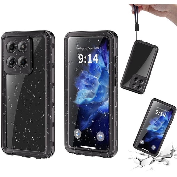 for Motorola Moto G Stylus 5G 2025 Case [Not fit for 2024 2023], IP68 Waterproof Dustproof Built-in Screen Protector, Rugged Full Body Shockproof Phone Cover