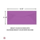 thumbnail image 5 of Sobres S con impresión superfina, color violeta #10, 4,125 x 9,5 pulgadas, paquete de 50, 5 of 5