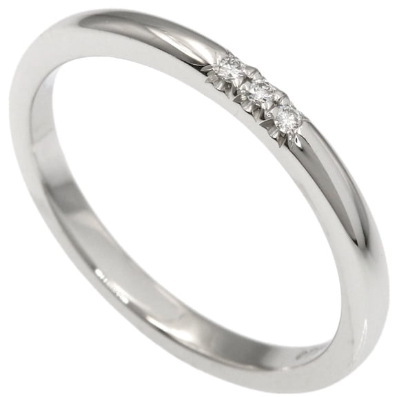 Pre-Owned Tiffany & Co. Forever 3-Piece Diamond Ring, Platinum PT950, Women's Ring.