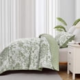thumbnail image 4 of Juego de edredón WONGS BEDDING Botanical California King Size Green, 4 of 7