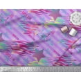 thumbnail image 3 of Soimoi polyester Crepe Fabric Star & Diagonal Stripe Decor Fabric Printed Yard 42 Inch Wide, 3 of 3