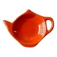 thumbnail image 2 of Teapot Shaped Tea Bag Holder Creative Ceramic Teabag Caddy Dish for Tea Time Organization Countertop Table Use Elegant Kitchen Tea Accessory,tea accessories,Orange,1PC, 2 of 10