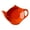 Orange, variant on XIPYYKM 1 Pack Porcelain Tea Bag Coaster, Tea Bag Holder,Classic Teaspoon Rest Pad Heat-Resistant Coasters Cute Dish Saucer Teabag Caddy Holder for Organizing Tea Time
