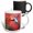 Multicolor, variant on 3drose, Ruby-throated Hummingbird Female on Scarlet Sage, Marion Co., Illinois, 11oz Two-tone Red Mug