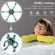 thumbnail image 5 of Muyoka Fingertip Spinner Gyro Transformable para niños Adultos Deformable Robot Fidget Toy Creative Top Spinner Stress Relief Toy para ADD ADHD OCD,Blue Muyoka Hogar, 5 of 7
